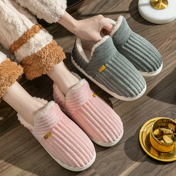 Indoor-Outdoor Fluffy Warm Slippers